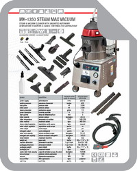 STEAMteam - Preuzmite katalog Menikini MK-1350 Steam Max Vacuum Parogenerator i usisivač sa neograničenom autonomijom