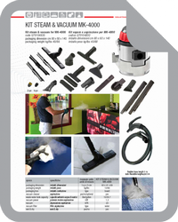 STEAMteam - Preuzmite katalog usisivač za Menikini MK-4000 Paročistač 3,2 KW