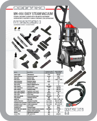 STEAMteam - Preuzmite katalog Menikini MK-950 Easy Steam Vacuum Parogenerator i usisivač sa neograničenom autonomijom